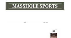 Desktop Screenshot of massholesports.com
